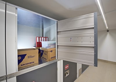Cellule de self-stockage d'1 m3 pour documents et archives - Maxi Stockage Uvrier/Sion (Valais)
